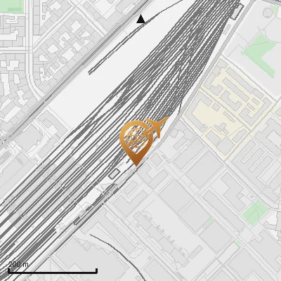 Karte Friedenstraße 25, 81671 München