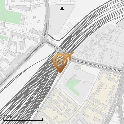 Karte Friedenstraße 45, 81671 München