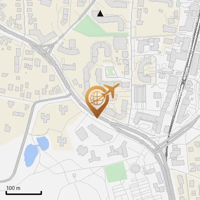 Karte Friedrich-Ebert-Straße 6, 22459 Hamburg