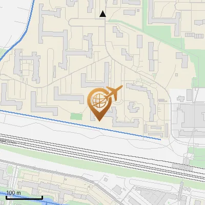 Karte Friedrich-Frank-Bogen 88-102, 21033 Hamburg