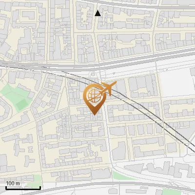 Karte Friedrichstraße 1-5, 20359 Hamburg