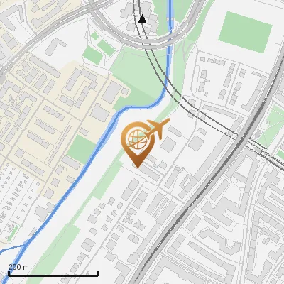 Karte Fritz-Lange-Straße 6, 81547 München