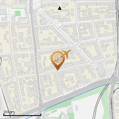 Karte Frohschammerstraße 12-17, 80807 München