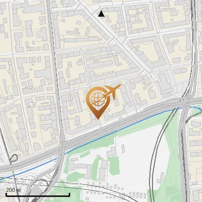 Karte Frohschammerstraße 1-11, 80807 München