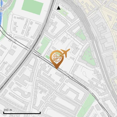 Karte Fromundstraße 1-5, 81547 München