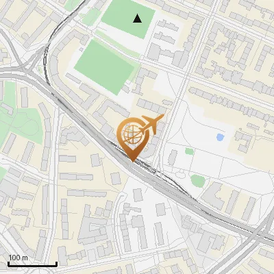 Karte Fruchtallee 106, 20259 Hamburg