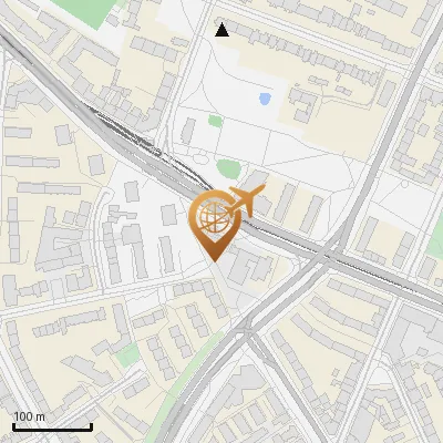 Karte Fruchtallee 83-95, 20259 Hamburg