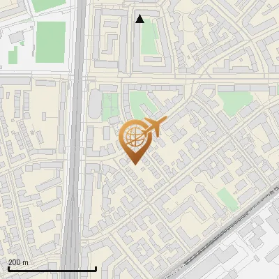 Karte Fuetererstraße 3-21, 80637 München