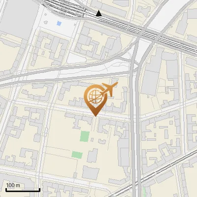 Karte Fuggerstraße 22, 10777 Berlin