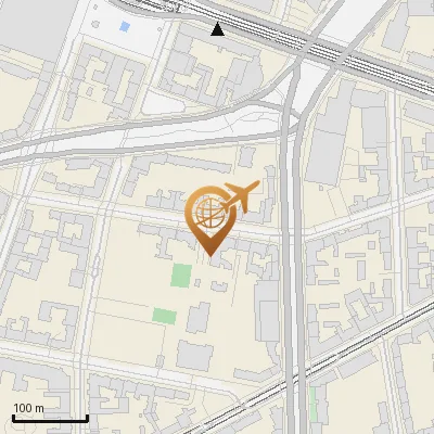 Karte Fuggerstraße 23, 10777 Berlin