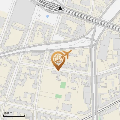 Karte Fuggerstraße 28, 10777 Berlin