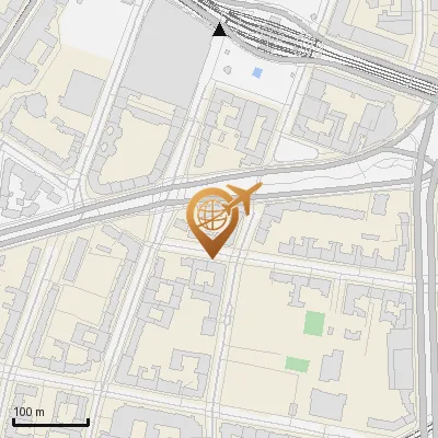 Karte Fuggerstraße 34, 10777 Berlin