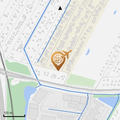 Karte Fuldastieg 1-5, 21079 Hamburg