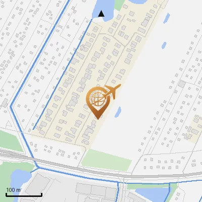 Karte Fuldastieg 8-20, 21079 Hamburg