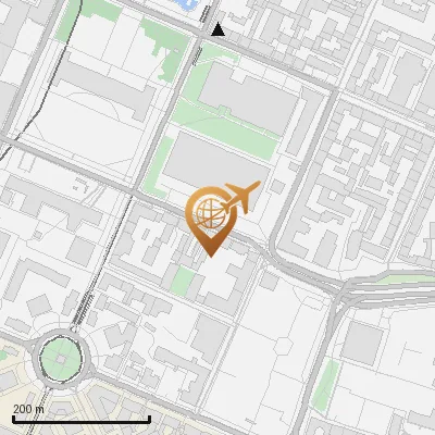 Karte Gabelsbergerstraße 9-13, 80333 München