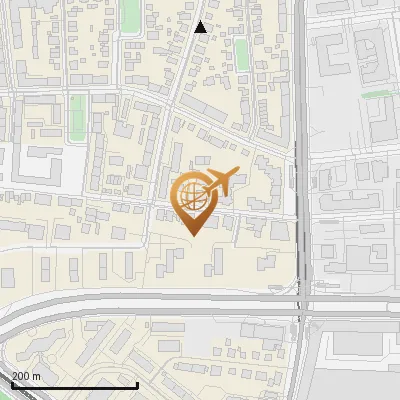 Karte Gärtnerstraße 36, 80992 München