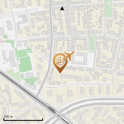 Karte Gärtnerstraße 4, 80992 München