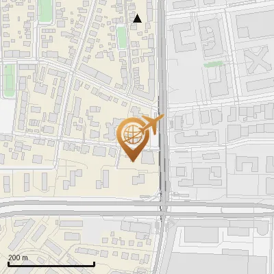 Karte Gärtnerstraße 48, 80992 München