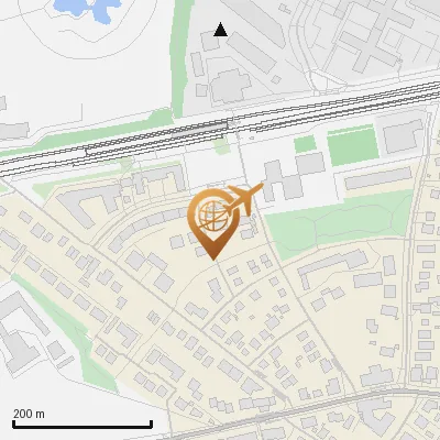 Karte Galopperstraße 3-10, 81829 München