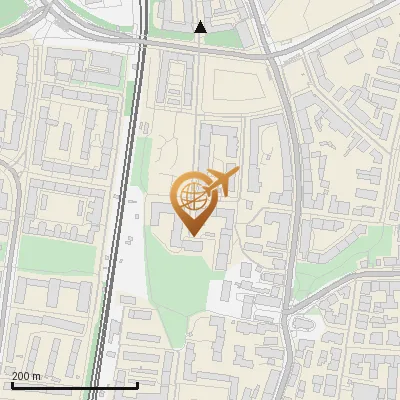 Karte Ganghoferstraße 85, 81373 München