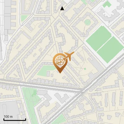 Karte Gerichtstraße 10-13, 22765 Hamburg