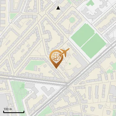 Karte Gerichtstraße 4-9, 22765 Hamburg