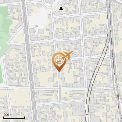 Karte Gierkezeile 14, 10585 Berlin