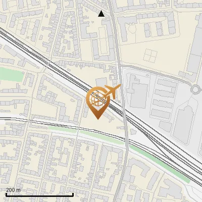 Karte Gießener Straße 154-170, 51105 Köln