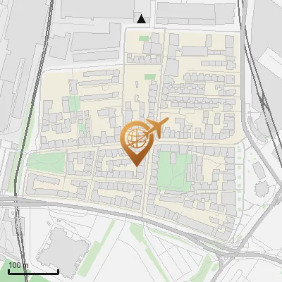 Karte Glashüttenstraße 8, 20357 Hamburg