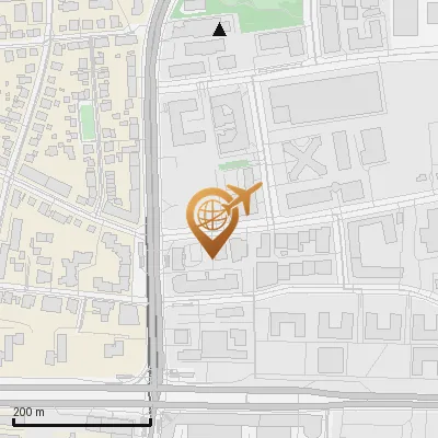 Karte Gneisenaustraße 1-8, 80992 München