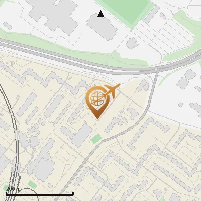 Karte Göteborgstraße 2, 50765 Köln