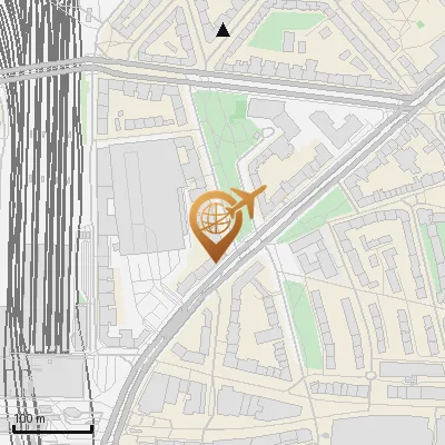 Karte Goetheallee 1, 22765 Hamburg