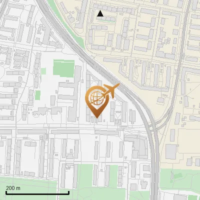 Karte Grafinger Straße 91-101, 81671 München