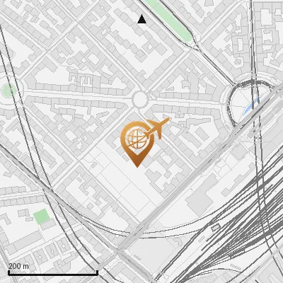 Karte Gravelottestraße 8, 81667 München