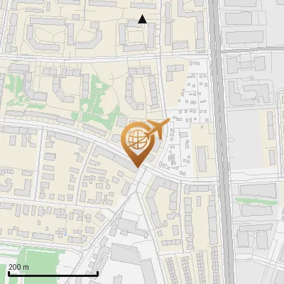 Karte Griegstraße 16-20, 80807 München