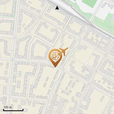 Karte Grillparzerstraße 1, 12163 Berlin