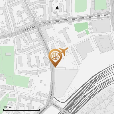 Karte Grillparzerstraße 14, 81675 München