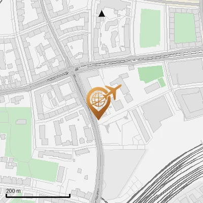 Karte Grillparzerstraße 22, 81675 München