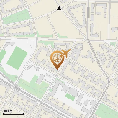 Karte Gritznerstraße 9-14, 12163 Berlin