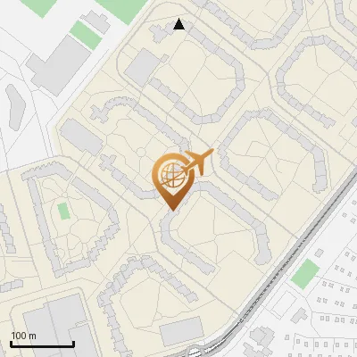 Karte Gropiusring 57-71, 22309 Hamburg