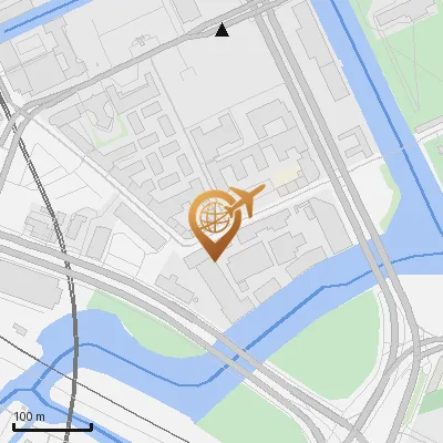 Karte Grüner Deich 110, 20097 Hamburg