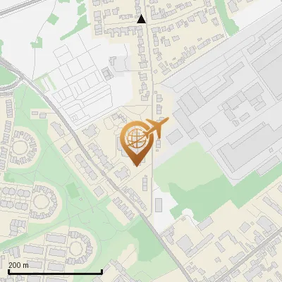 Karte Grüner Weg 14-23, 50999 Köln