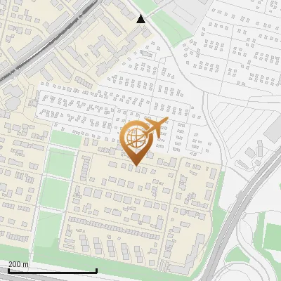 Karte Grüntenstraße 21-23, 80686 München