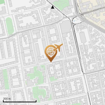 Karte Gudrunstraße 19-24, 80634 München