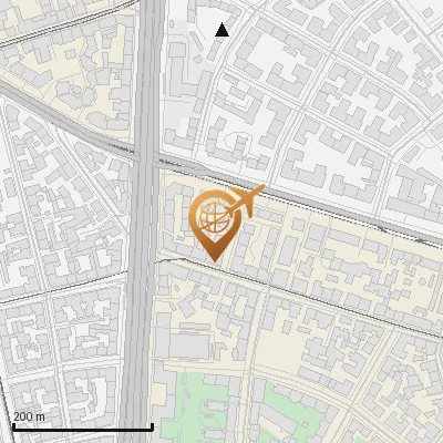 Karte Gümbelstraße 1-5, 80636 München