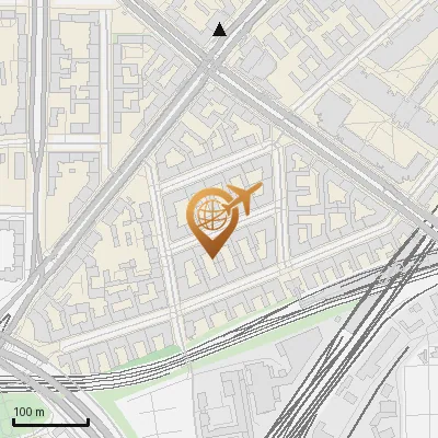 Karte Gutzkowstraße 3, 10827 Berlin