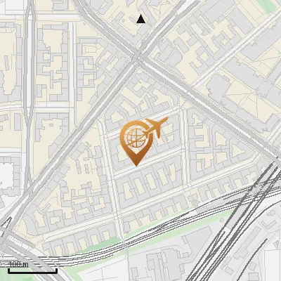 Karte Gutzkowstraße 9, 10827 Berlin