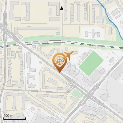 Karte Habichtstraße 72-82, 22305 Hamburg