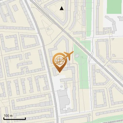 Karte Habichtsweg 1-6, 22307 Hamburg