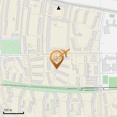 Karte Haeftenzeile 1, 13627 Berlin